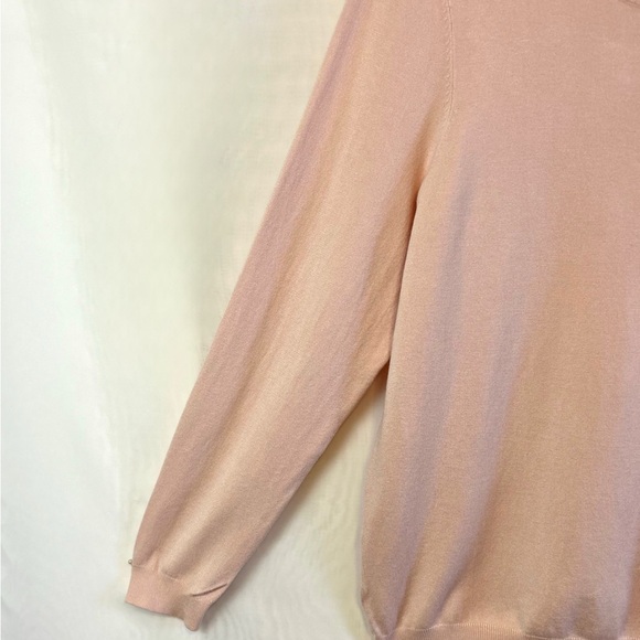 NWT Adyson Parker Women’s Pink Lightweight Crewneck Sweater / XL - Picture 7 of 8